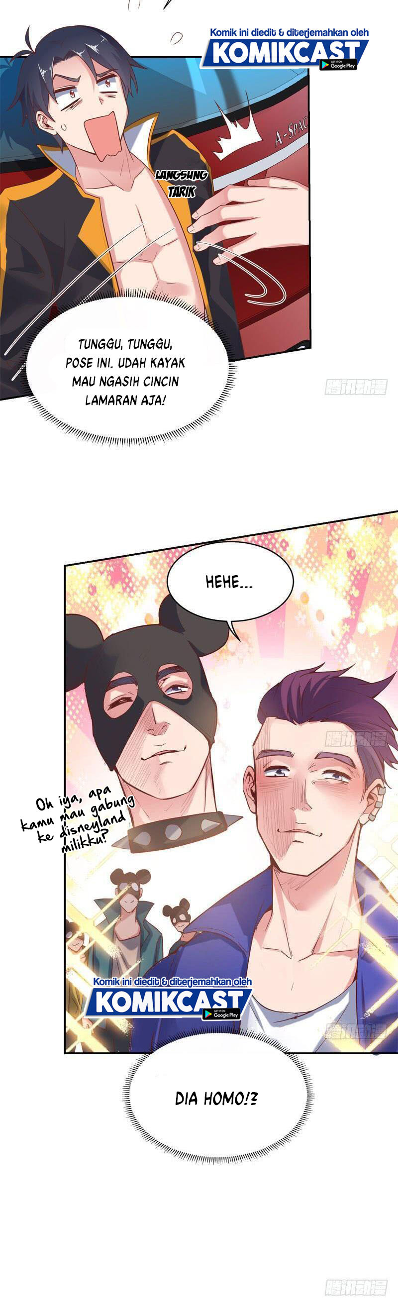 Carrying The Goddess Along Chapter 42 Gambar 4